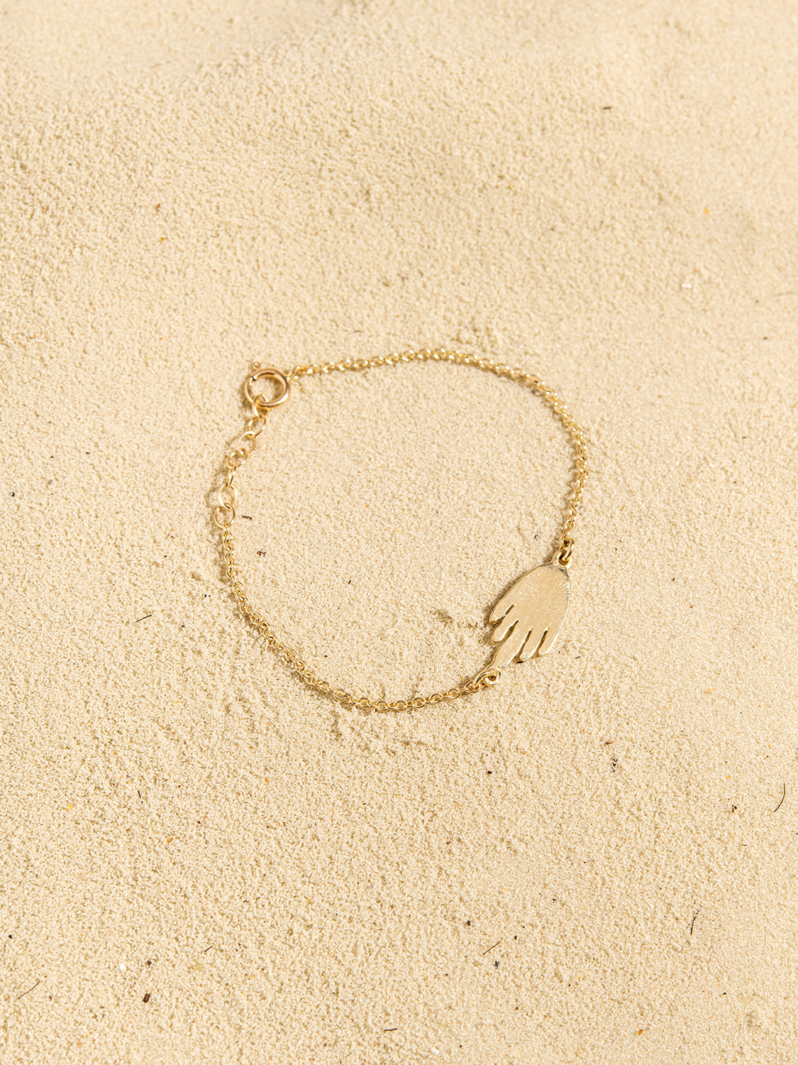 צמיד שרשרת HAMSA 14k