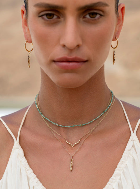 Mamba Necklace 14K