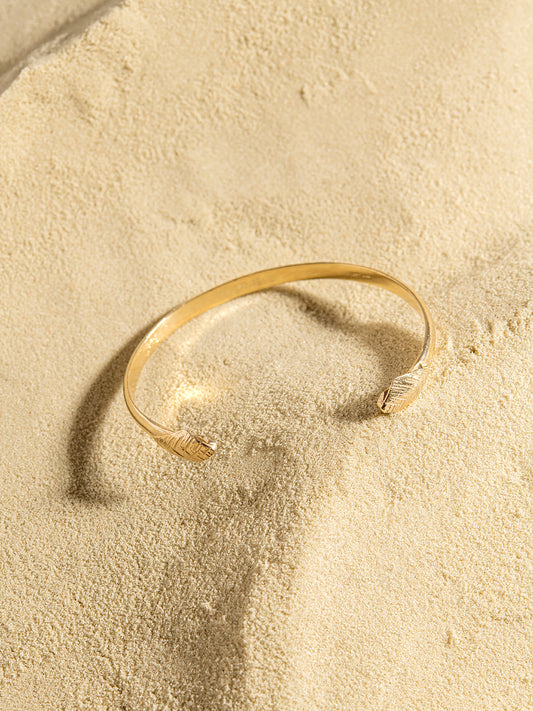 ASHANTI Cuff Bracelet in 14k