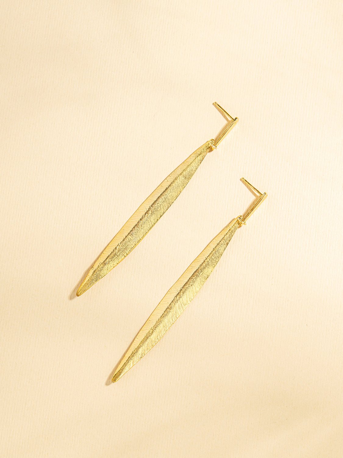 Greek Goddess Long Earrings - Main Image