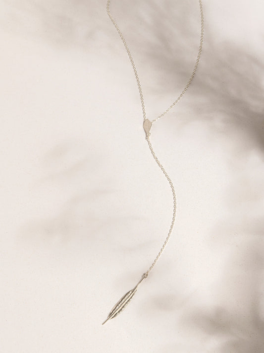 FALLEN LEAVES Y Necklace