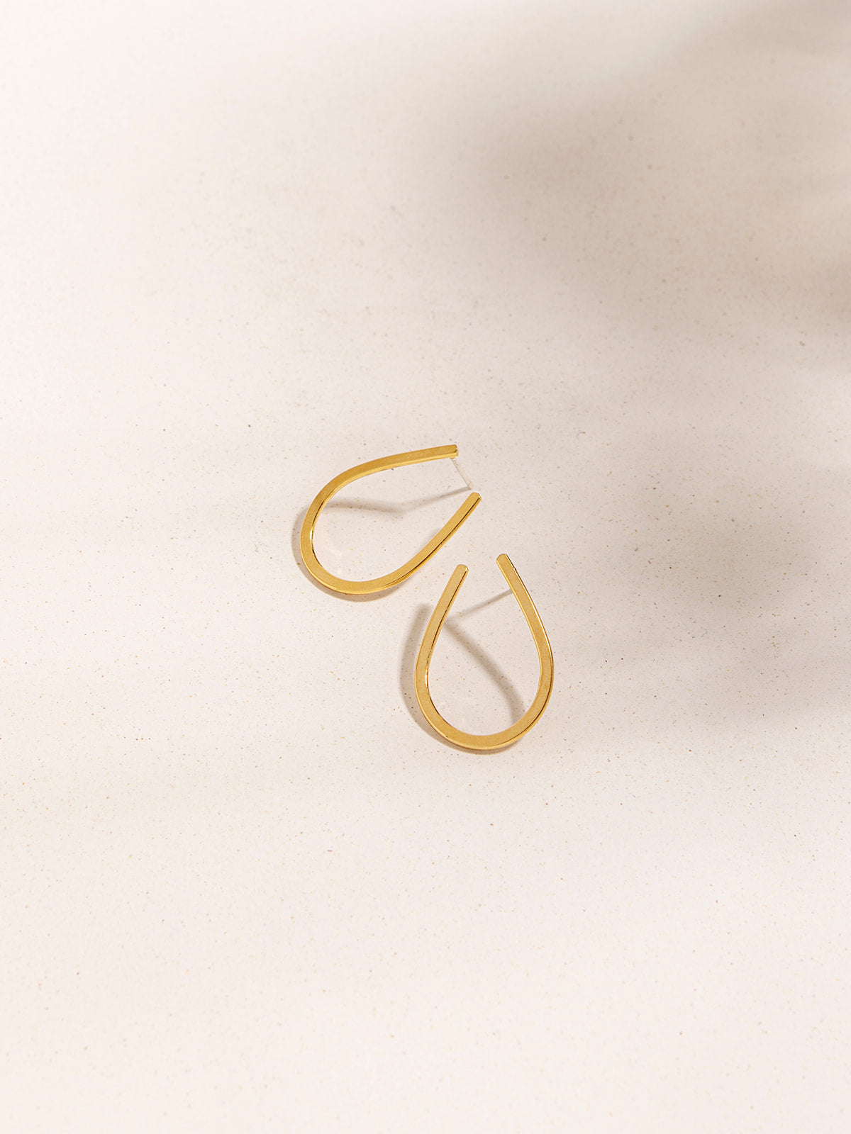 Geometric Open Drop Earrings