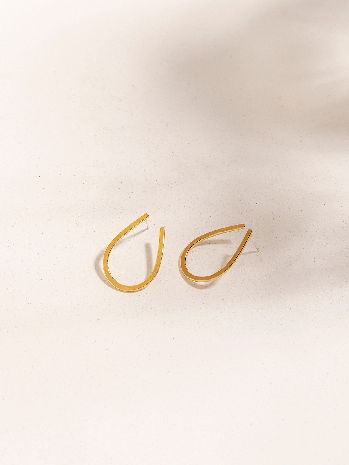 Geometric Open Drop Earrings