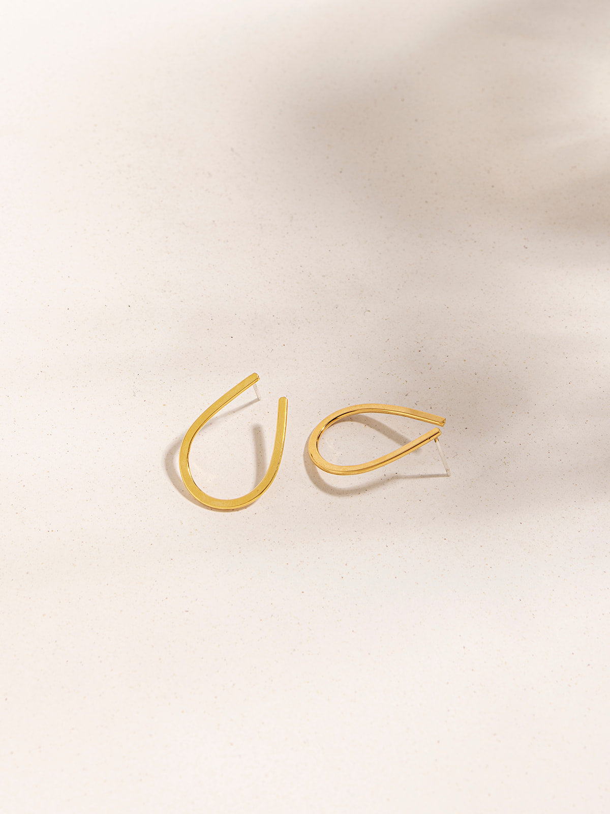 Geometric Open Drop Earrings