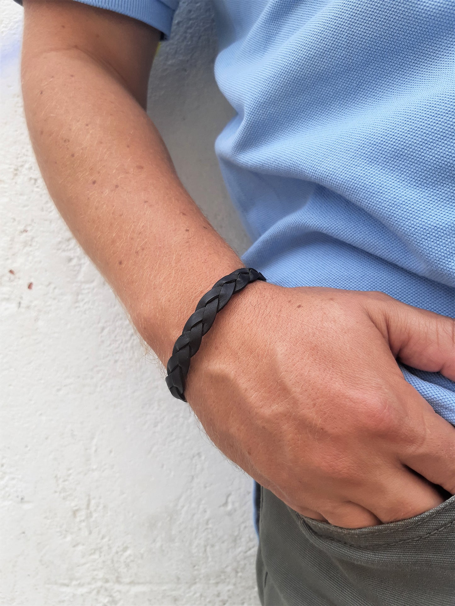 Braided Leather Bracelet for MEN