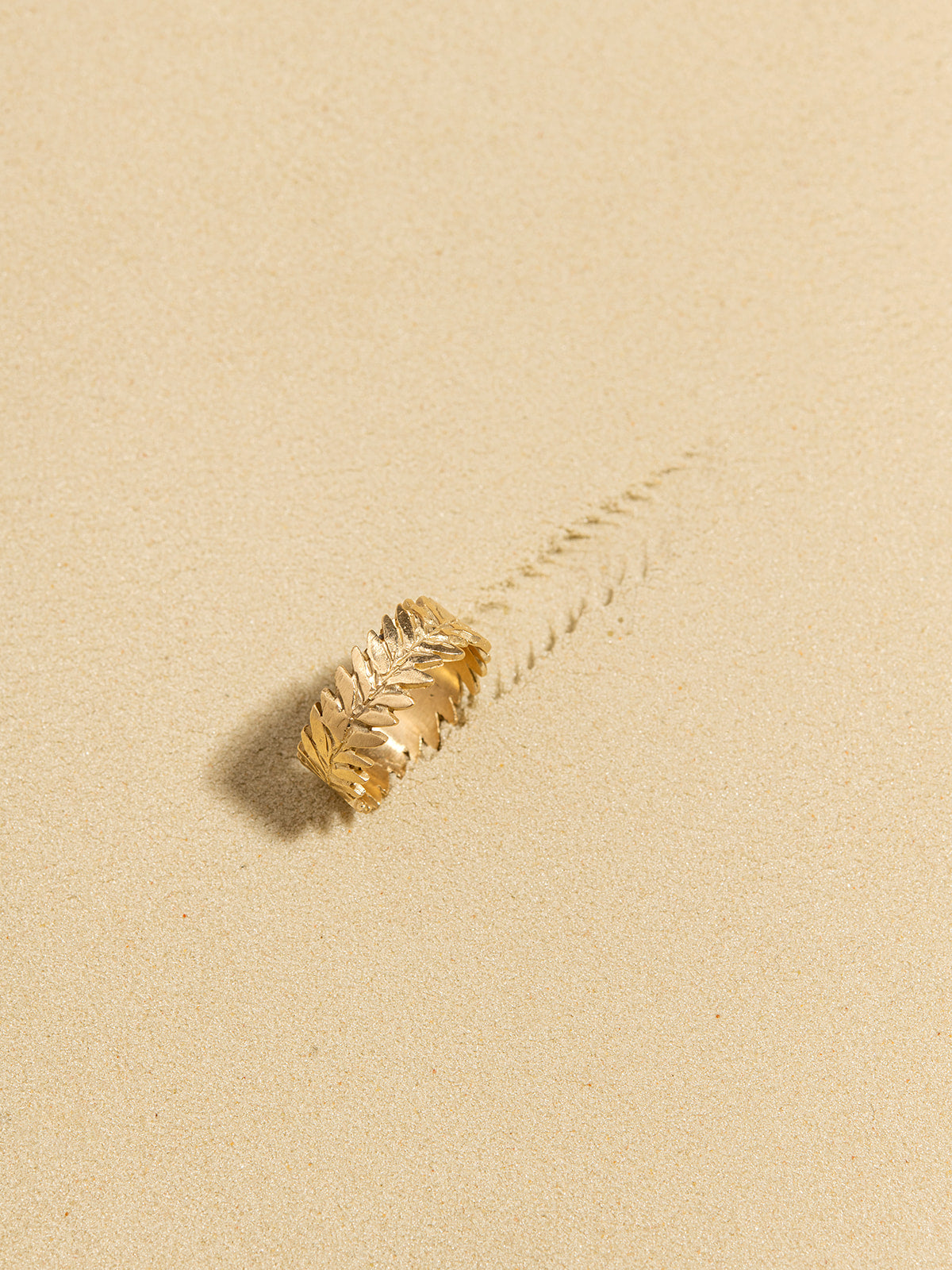 IN BLOOM Leaf Ring in 14K