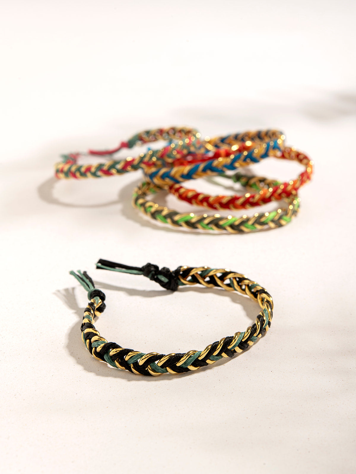 SAVANA Braided Cuff Bracelet