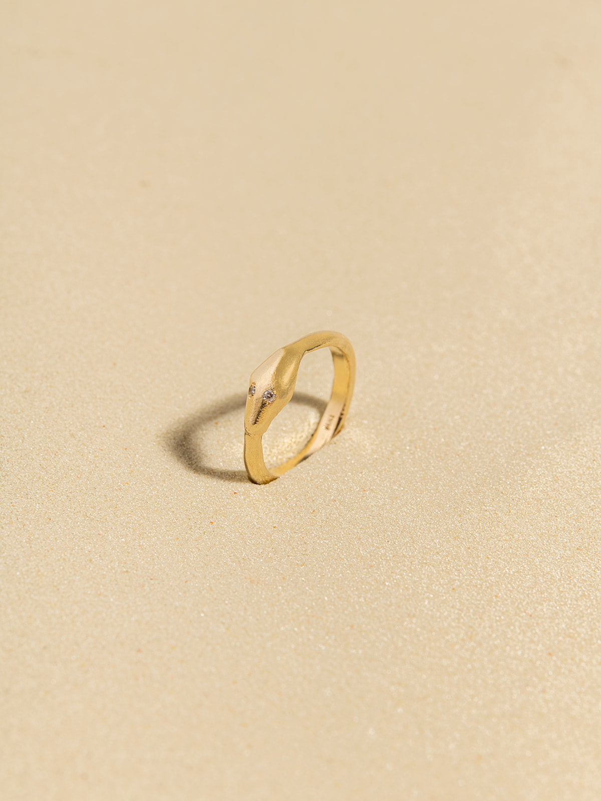 MAMBA Ouroboros Ring in 14K