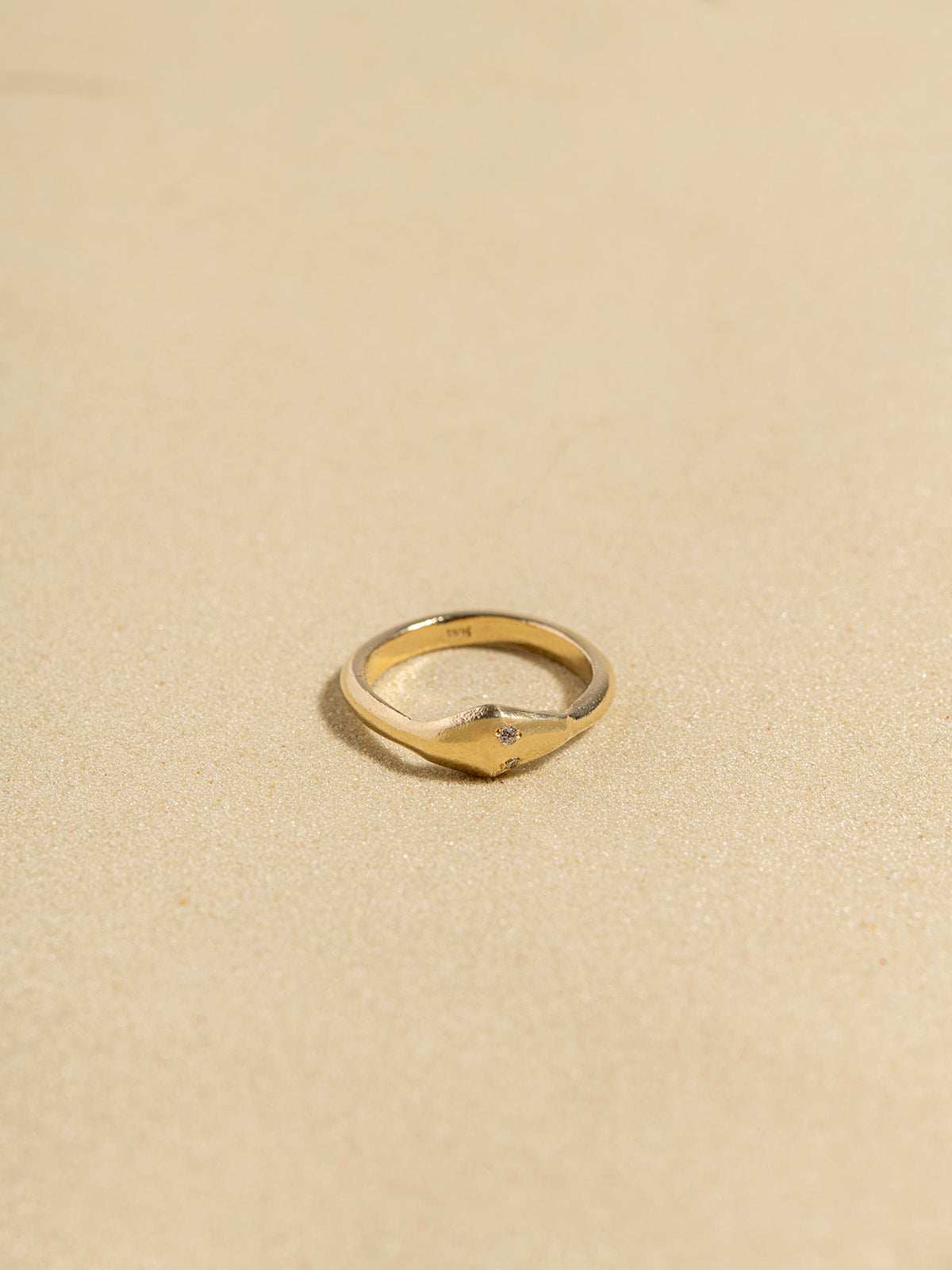 MAMBA Ouroboros Ring in 14K