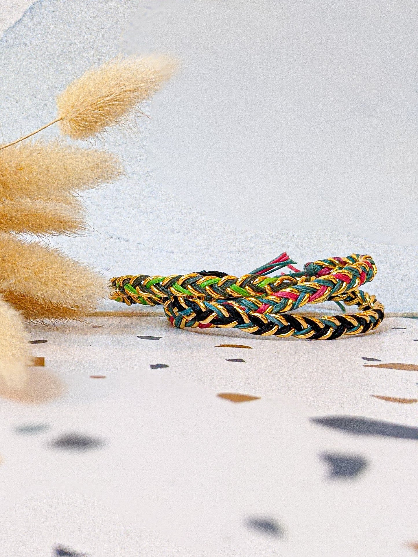 SAVANA Braided Cuff Bracelet