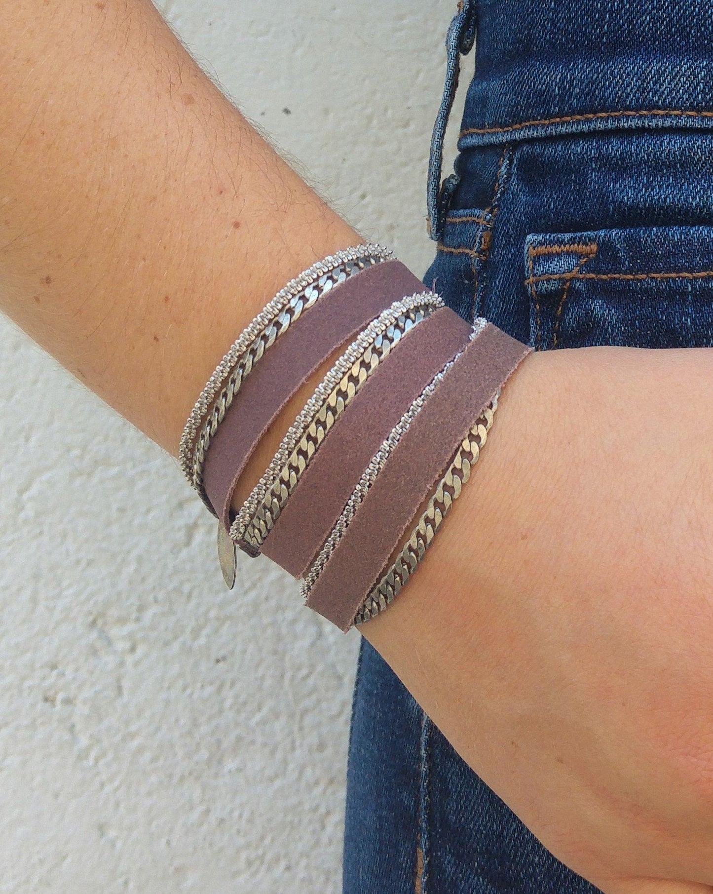Leather Wrap Bracelet