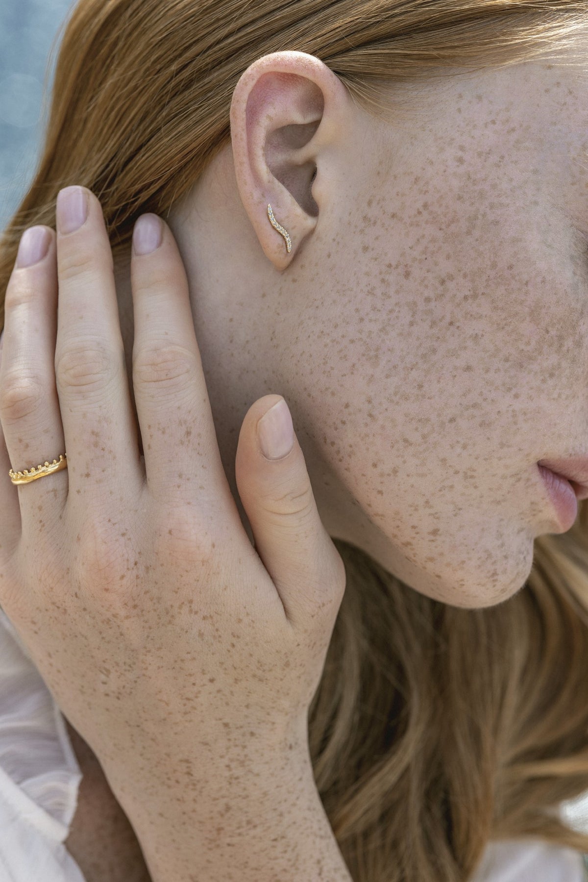 Gaya Ring in 14K
