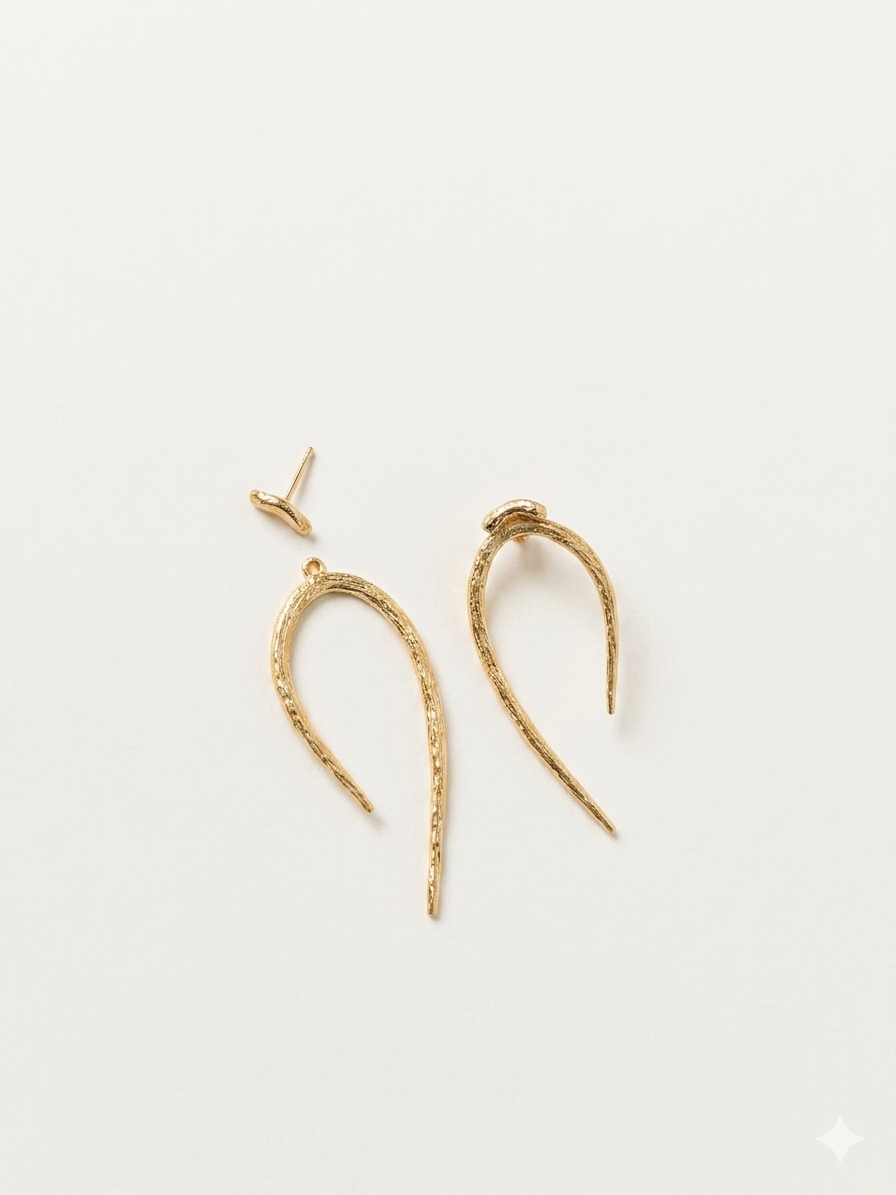 Roots Ear Jacket Earrings