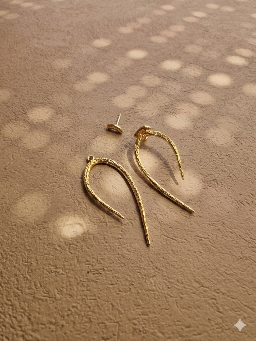 Roots Ear Jacket Earrings