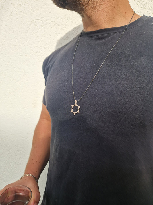 Star of David Large Necklace