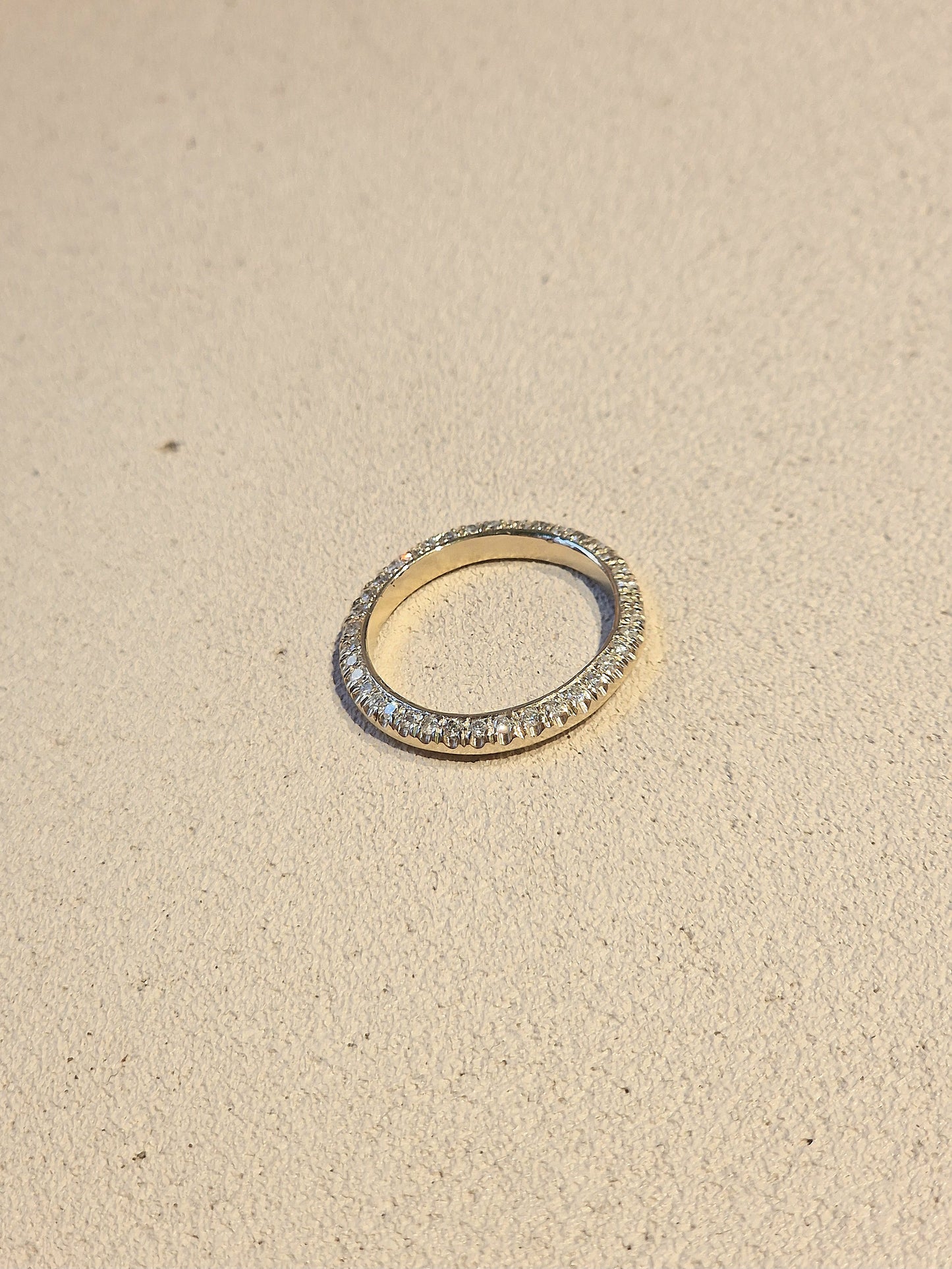 Shine Within Eternity Ring in 14K