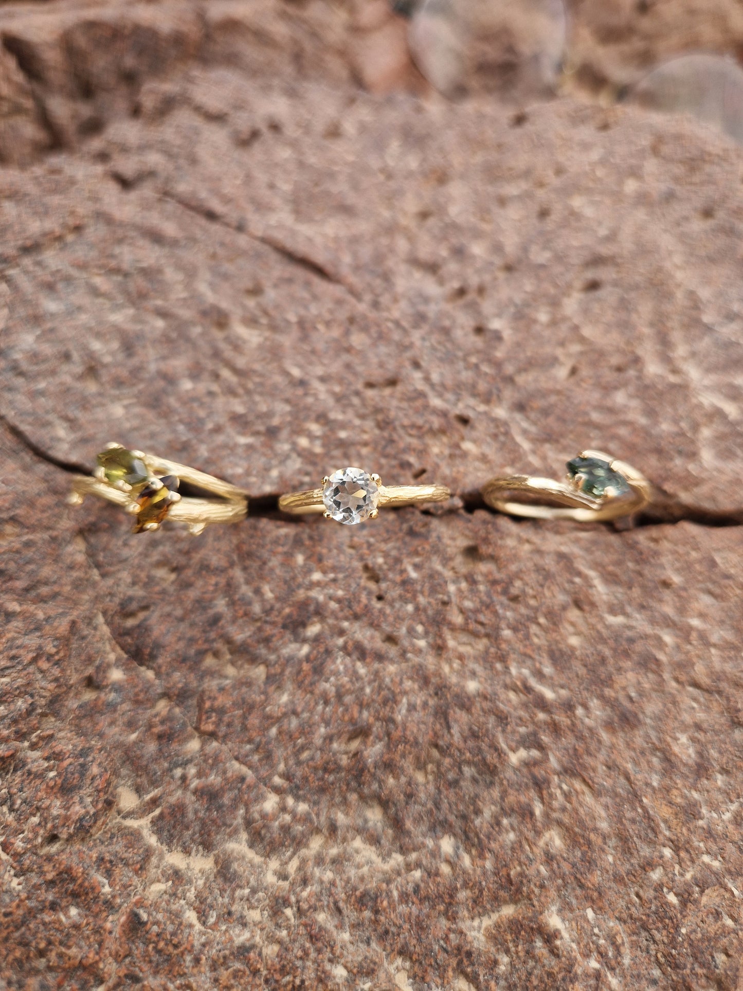 Roots Ring in 14K