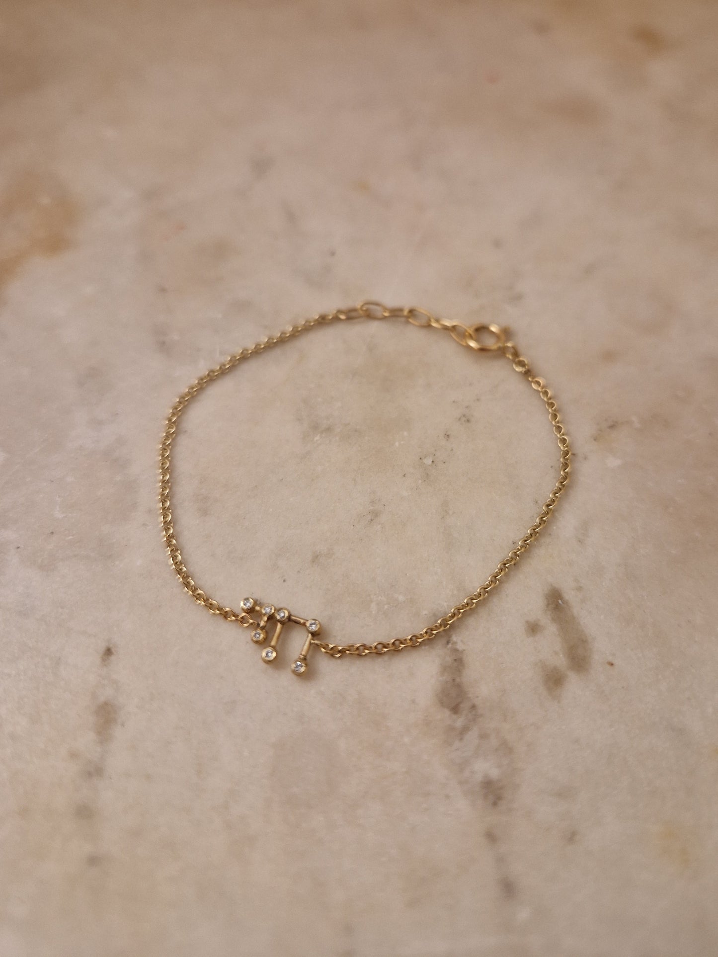 צמיד מגן דוד 14K