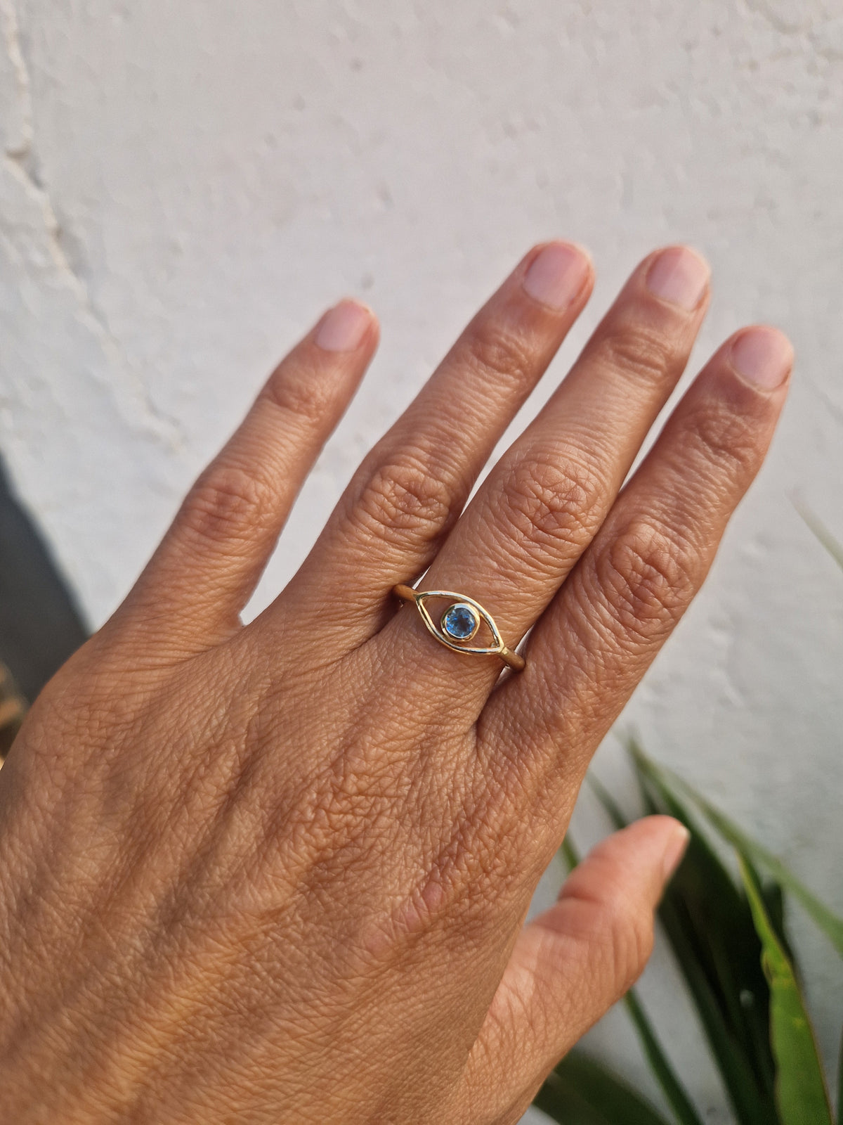 The Good Eye Ring in 14K