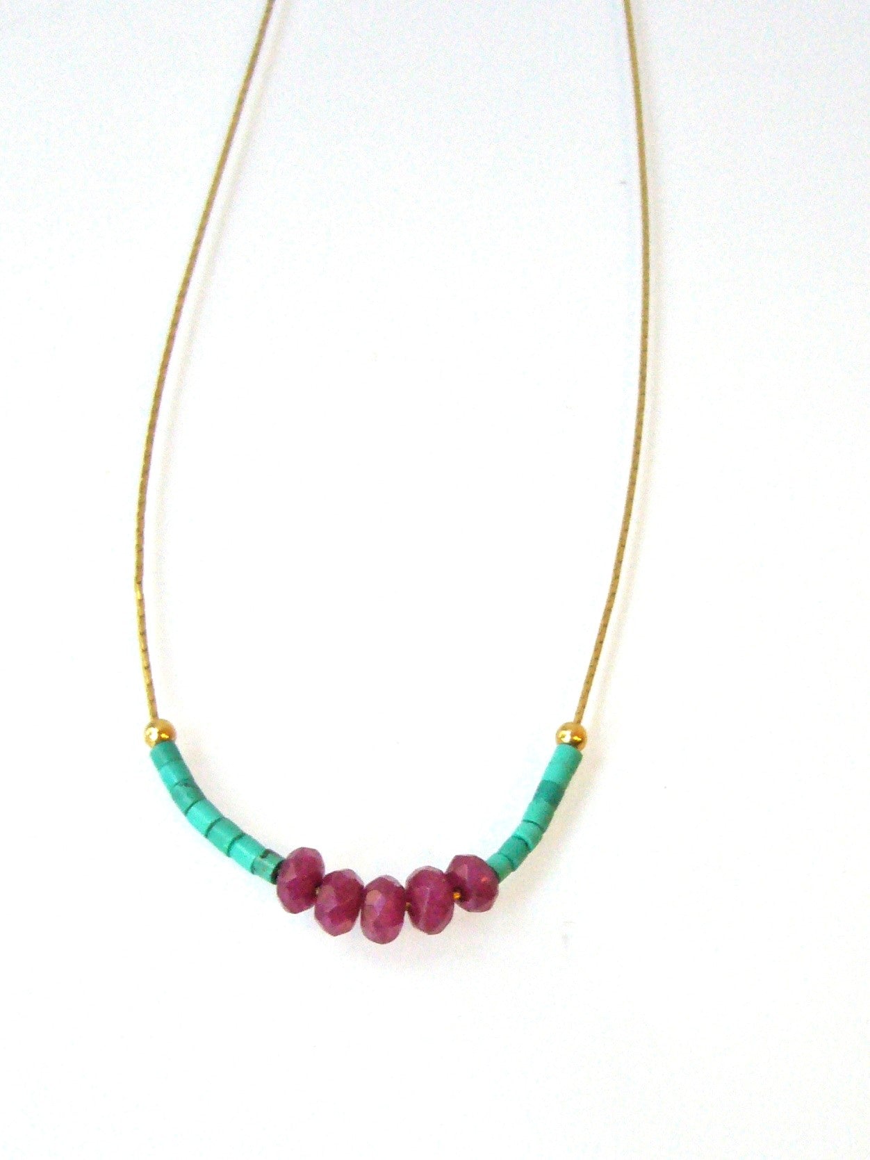 Delicate Gemstone Necklace