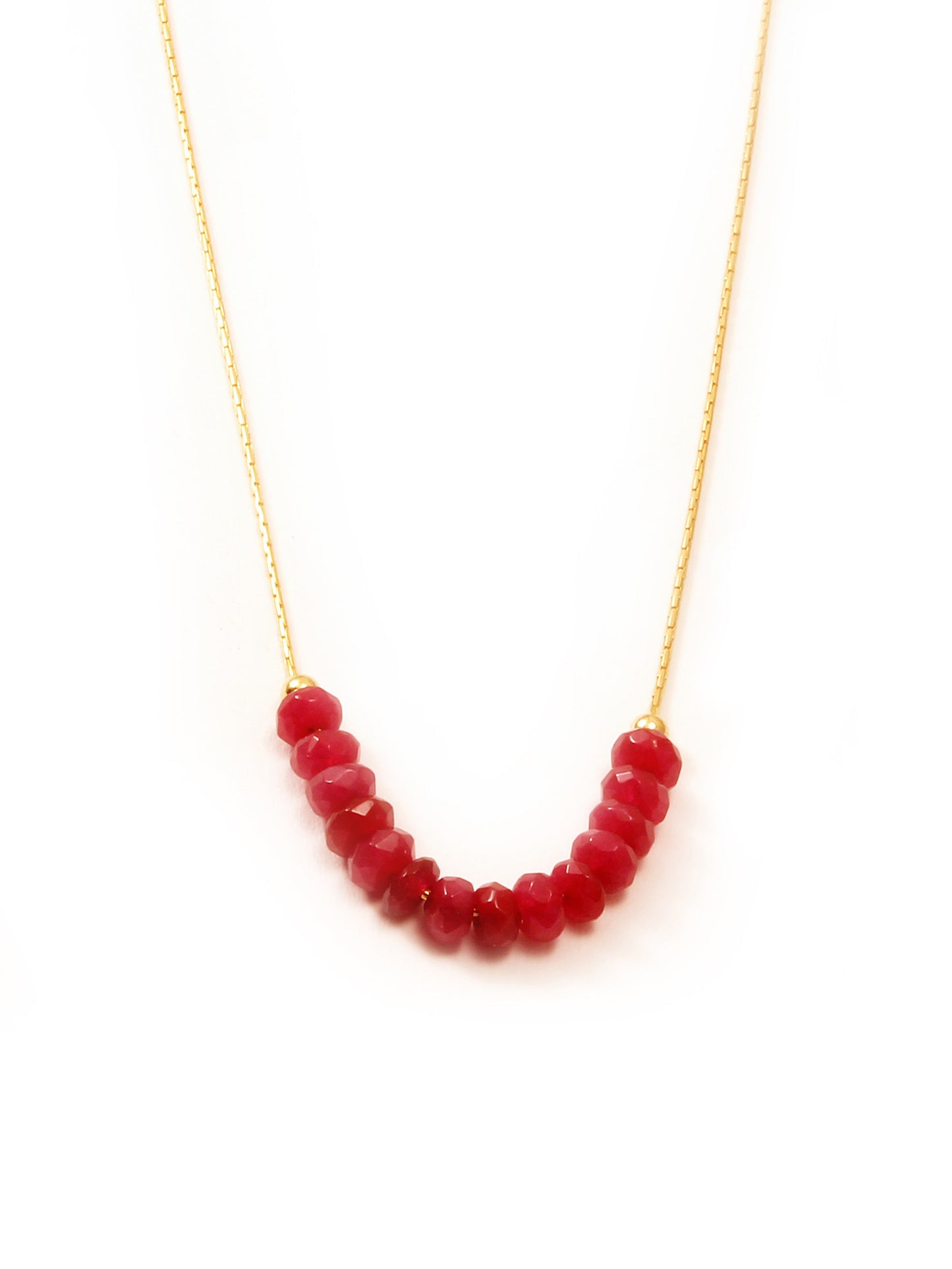 Delicate Gemstone Necklace