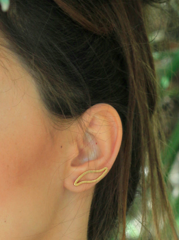 ARTO Contour Ear Climber Earrings