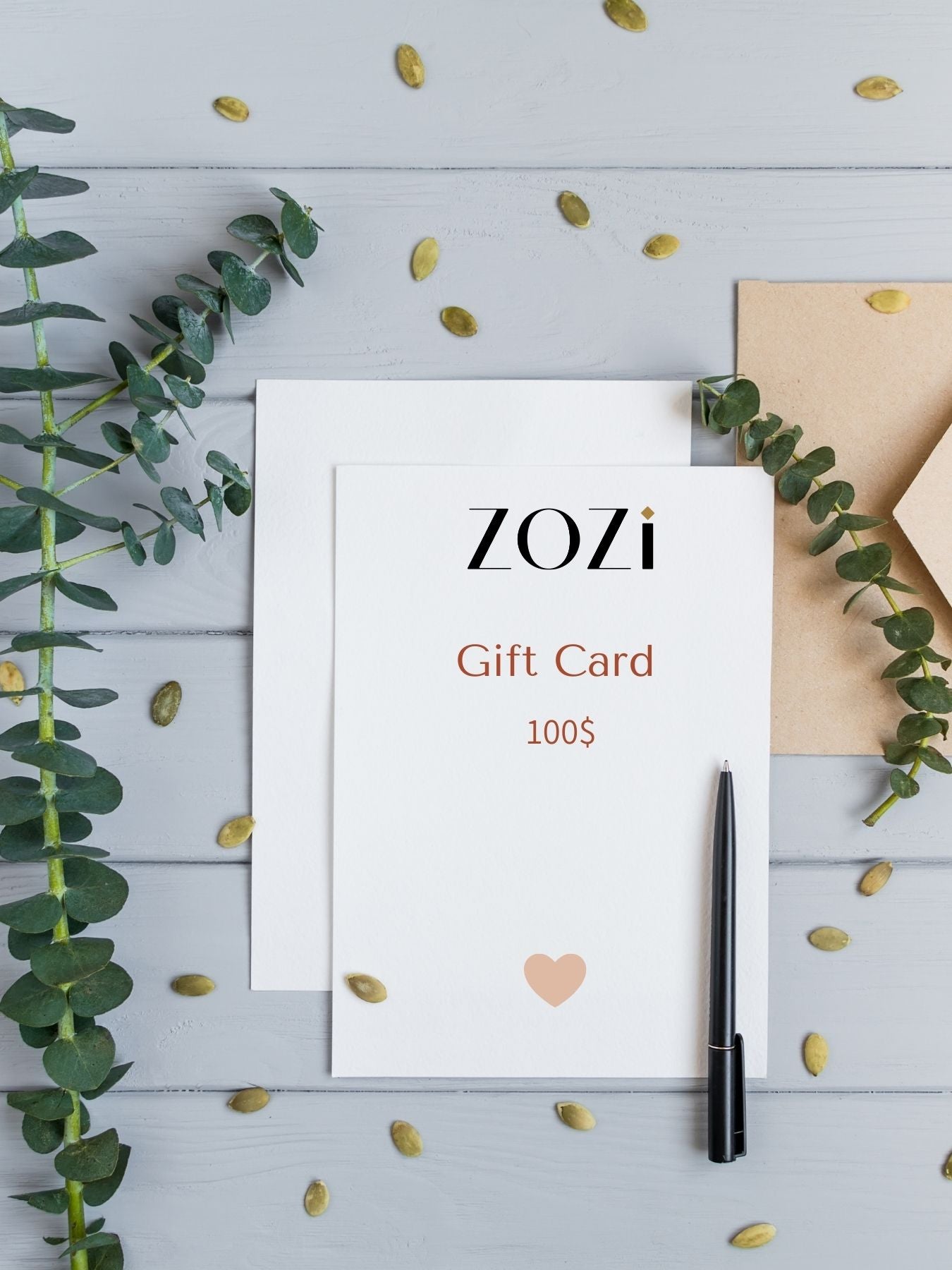כרטיס מתנה של ZOZi