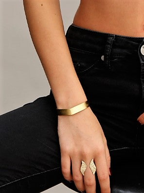 Greek Goddess Wrist Cuff Bracelet