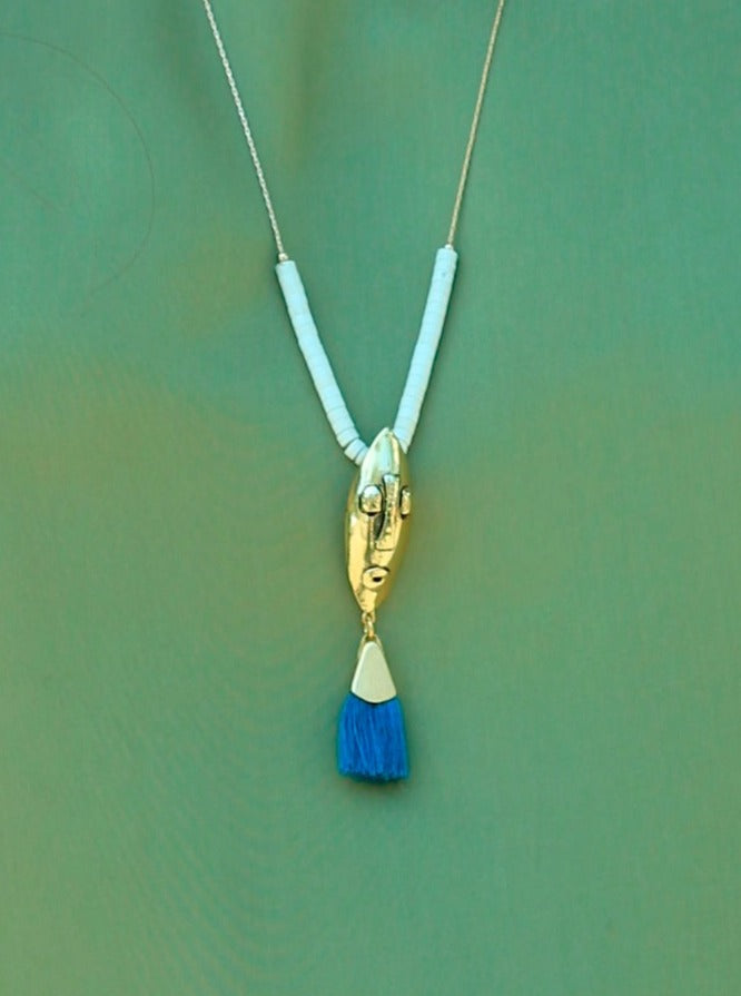 KARO Long Tassel Necklace
