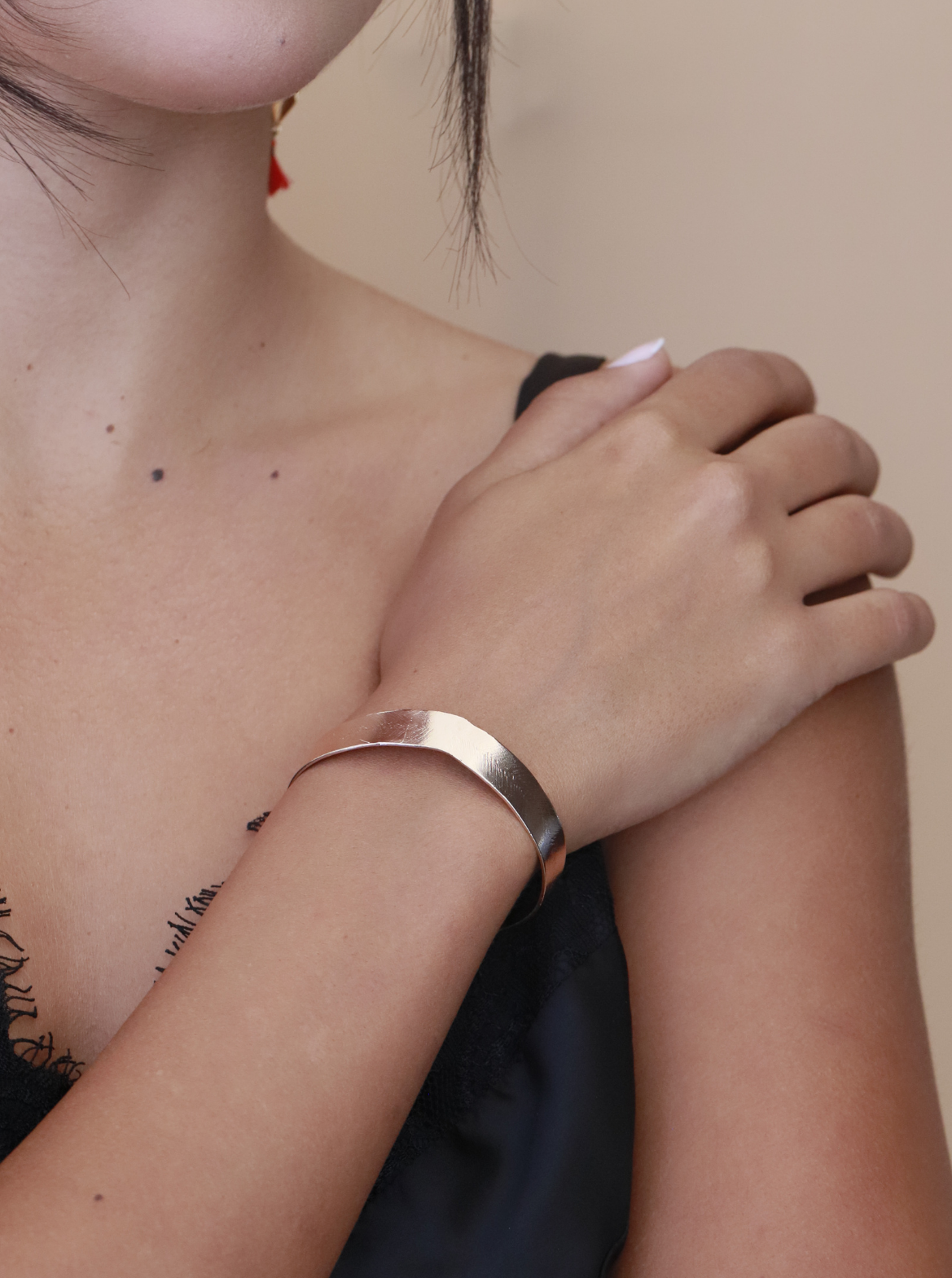 Greek Goddess Wrist Cuff Bracelet